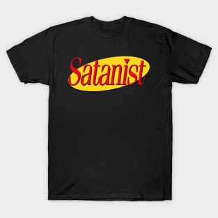 Satanism //// 90s Style Nihilism Design T-Shirt